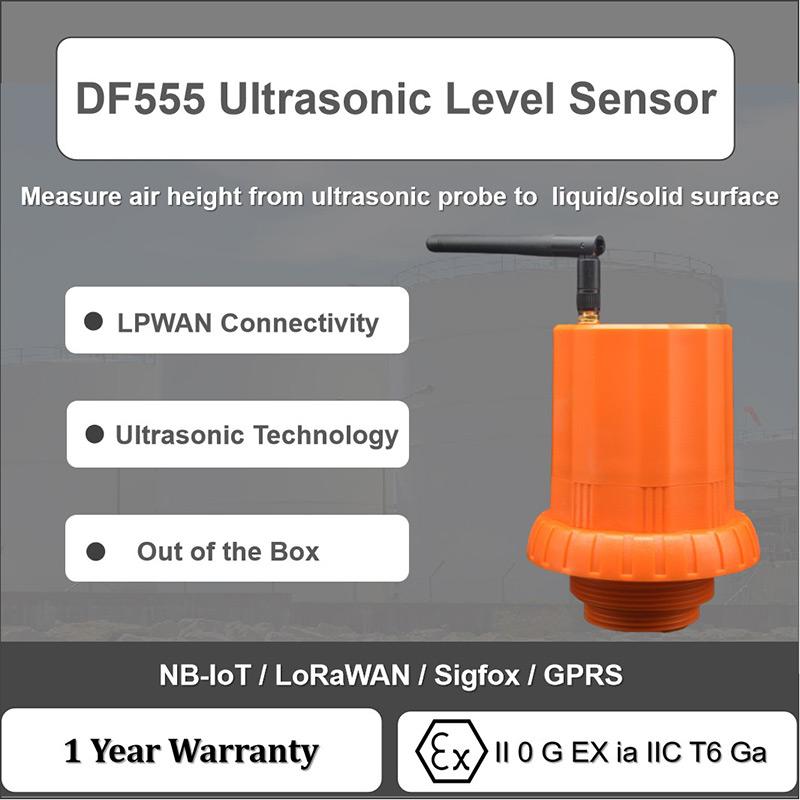 DF555 ATEX 超声波液位物位传感器